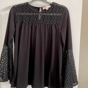 Michael Kors Black Evening Top.  Size M